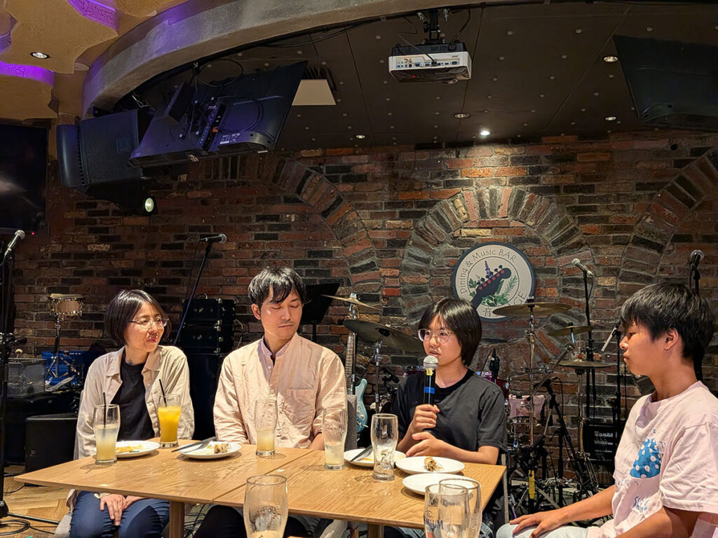 シンクロ西井とYOYOKAさん、ご家族による座談会